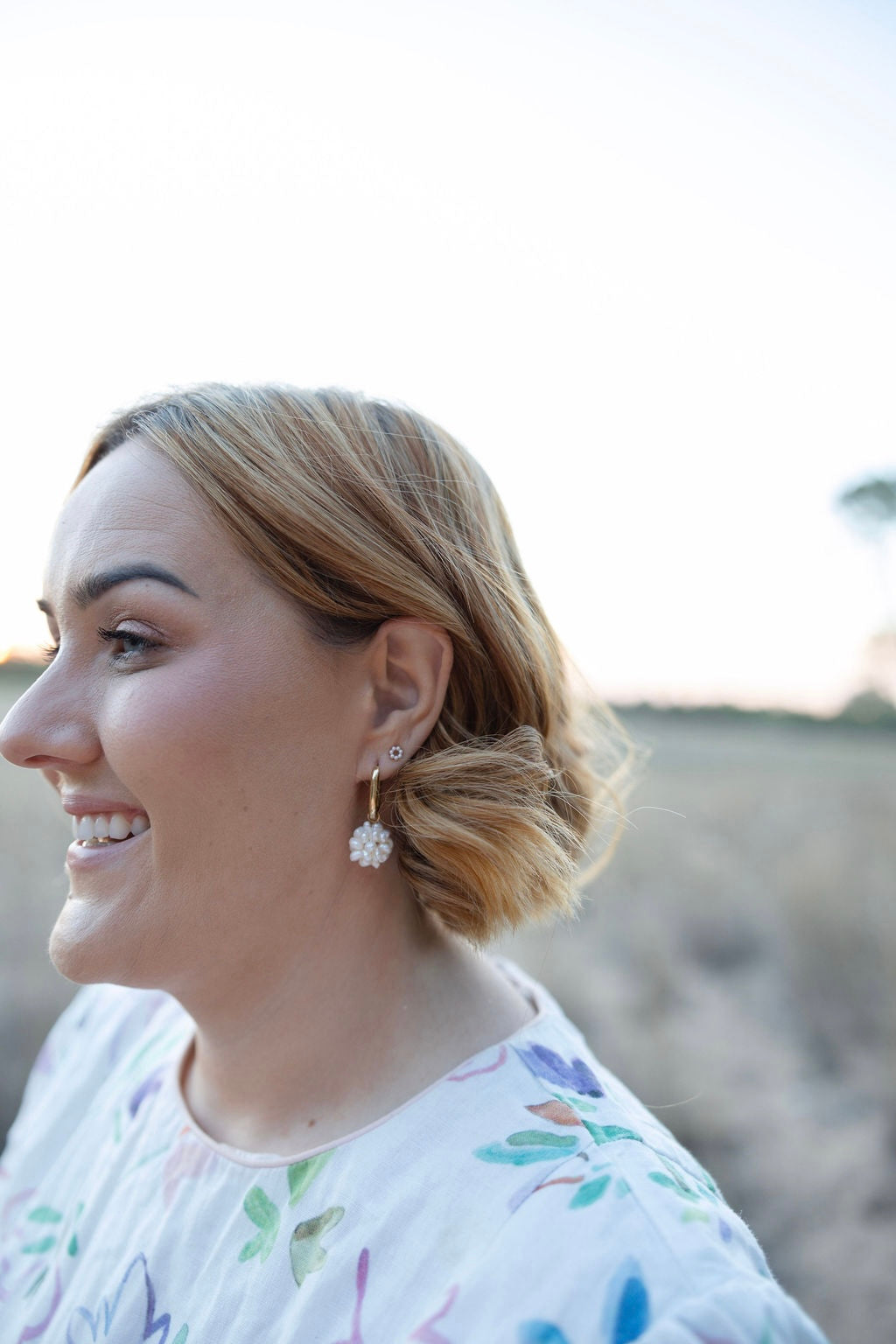 Sylvie Wreath Stud